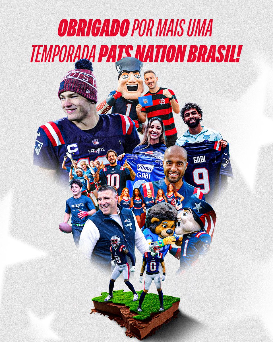 Patriots Brasil tweet media