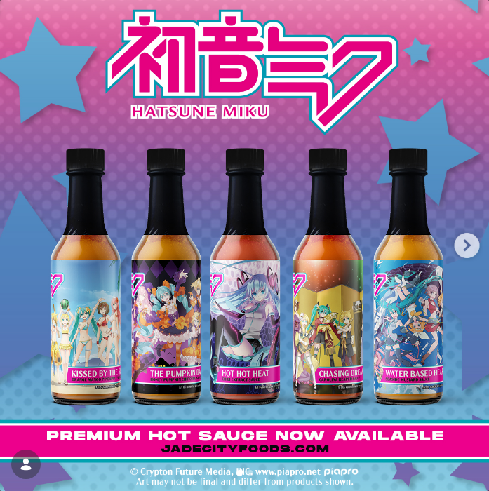 Guys, Miku will have her own hot sauce...

You know damn well who likes hot sauce...

I will be back soon...