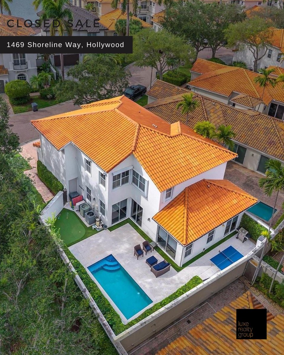 LuxeRG's tweet photo. C L O S E D sale✔️
Harbor Islands🏘️
1469 Shoreline Way
Hollywood📍
4 🛏️ | 3 🛁 | 2,660 SF📐
Sold for $1,370,000
.
Seller represented by Sandra Orlinsky👩🏽‍💻
.
#HarborIslands
#HarborIslandsHollywood
#SouthFloridaHomes
#SouthFloridaRealEstate https://t.co/dm9TNFBi0c