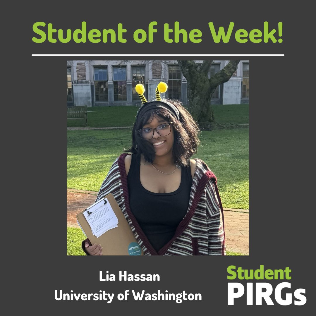 Student PIRGs tweet media