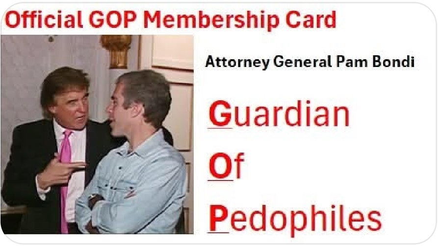 Vikesfan1963's tweet photo. @OfTheBraveUSA Every member of the GOP needs to proudly display their membership card if they refuse to take action. https://t.co/VyqXDFfKP3