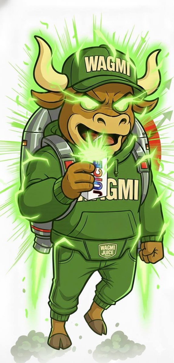 We are excited to announce we have supercharged $WAGMI with $JUICE and enabled their burn mode. We have the option to customise our settings or switch to LP mode which we will do once we reclaim $1 million market cap 

With a burn mechanism on, 90% of fees buying back and burning