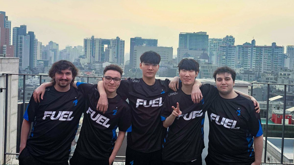 The squad is ready to #BurnBlue this week in Seoul💙