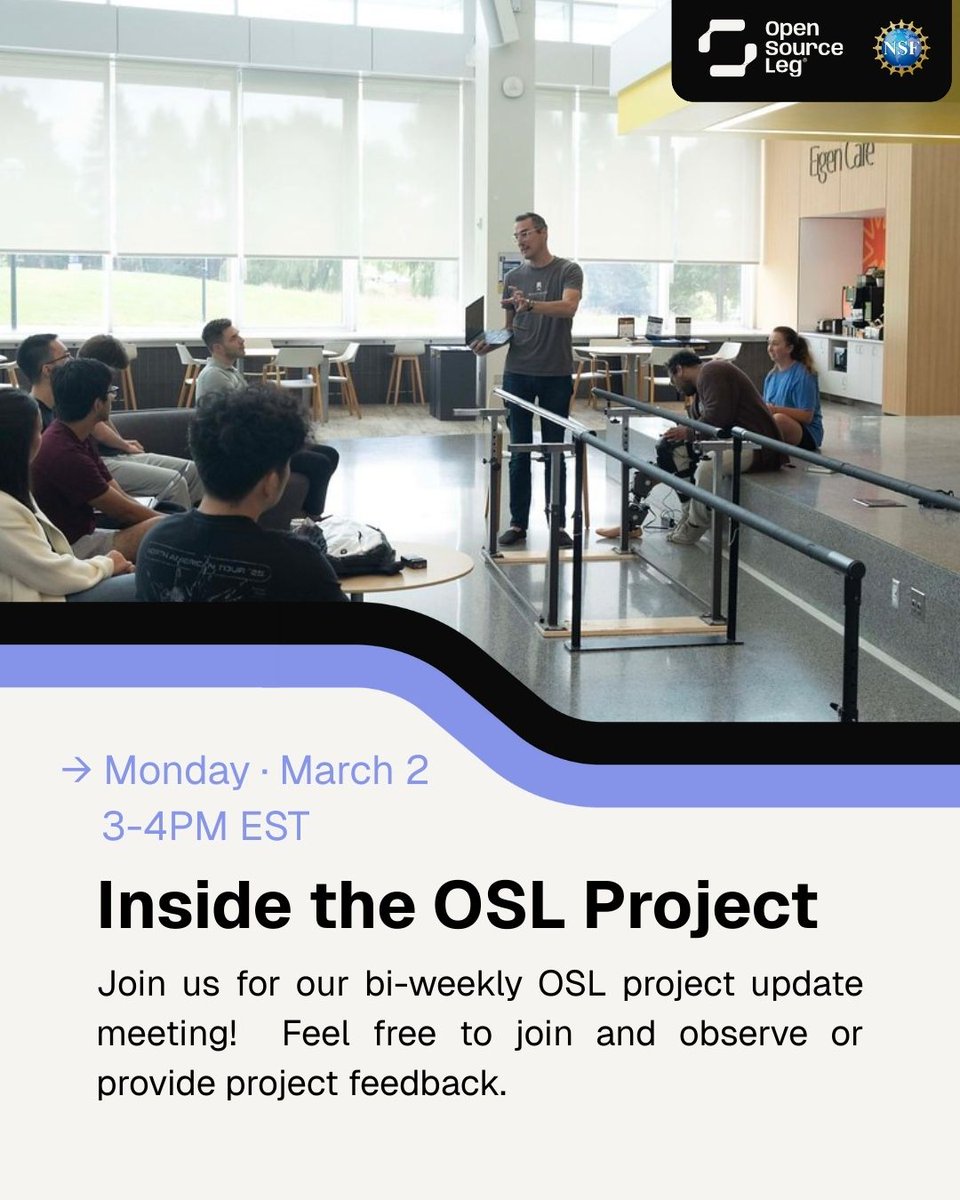 Open Source Leg tweet media