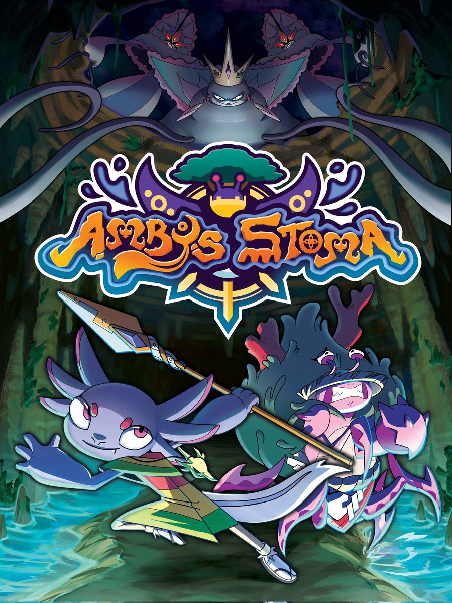 Ambys Stoma is about Tezca, a Ghanaian axolotl traveling the cosmsos to learn  magic to save his small planet from  monsters.

If you like KH, Jak and Daxter, Naruto, and West African magic, then my pilot Ambys Stoma is the show for you!

#blackhistorymonth #indieamation #axolotl