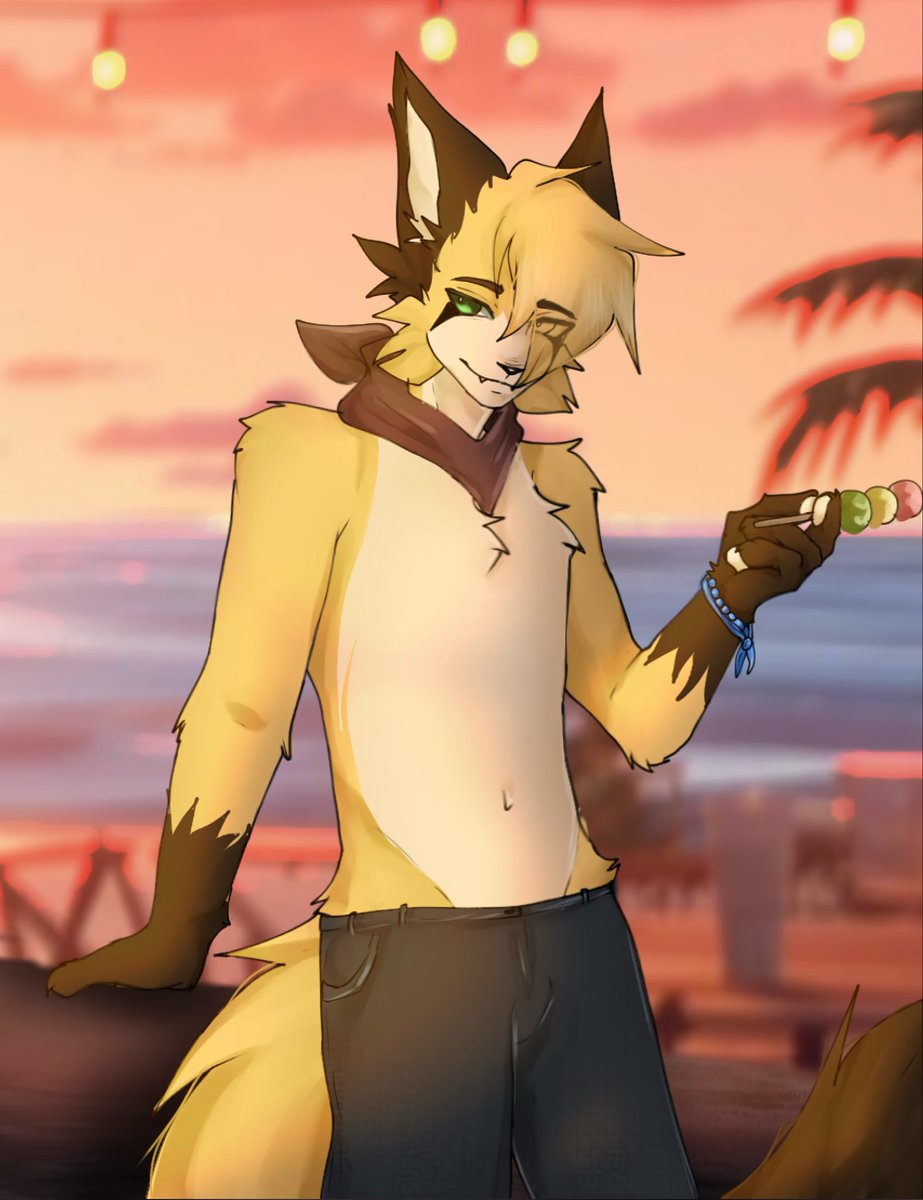 tutiishdea's tweet photo. Two boys one summer 
#furry #furryart #ibispaint #furryartist  #furryfandom https://t.co/r4o7KeA5HX