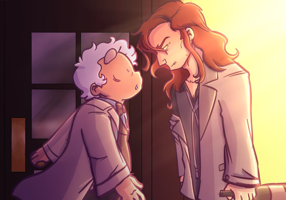 “You’re back.”