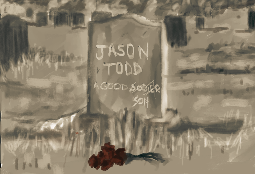 Bruce visits Jason and fix the epigraph 
#brucewayne #jasontodd #Batman #dcu