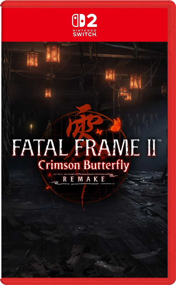 🔴 Fatal Frame II: Crimson Butterfly Remake will be distributed as a Game Key Card in ASIA. #Switch2 #KoeiTecmo #GameKeyCard