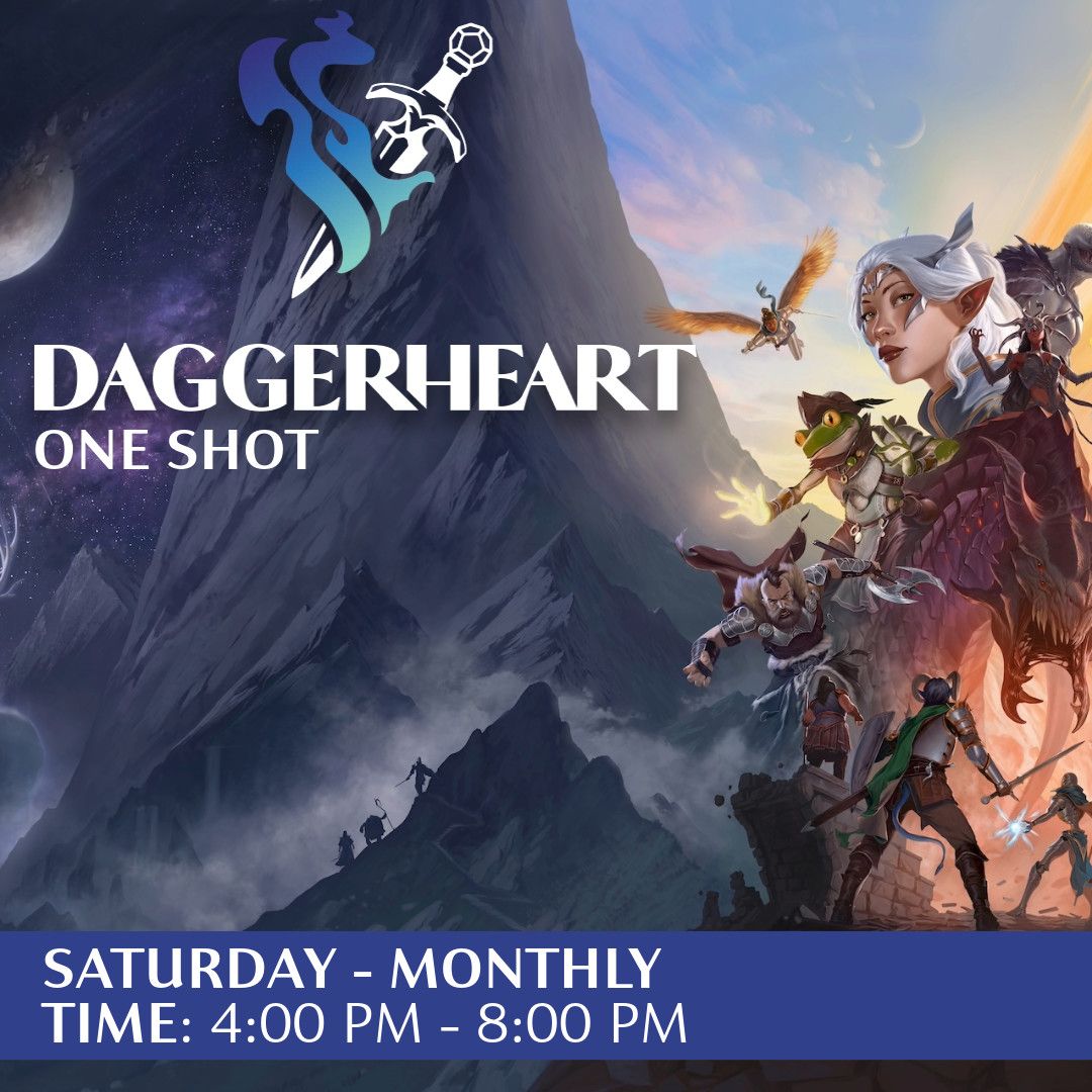 Embark on an adventure with Daggerheart! Shape your journey in this unique TTRPG. Join the fun monthly! 

recessgames.com/rpg-daggerhear… 

#Daggerheart #TTRPG