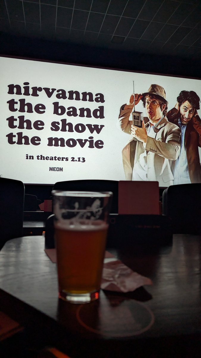CaptainPackage7's tweet photo. Thank you @TheAndyCortez for introducing me to Nirvana The Band The Show. Just getting settled in for what I can only presume will be a fantastic evening. https://t.co/r0wHEqxldm