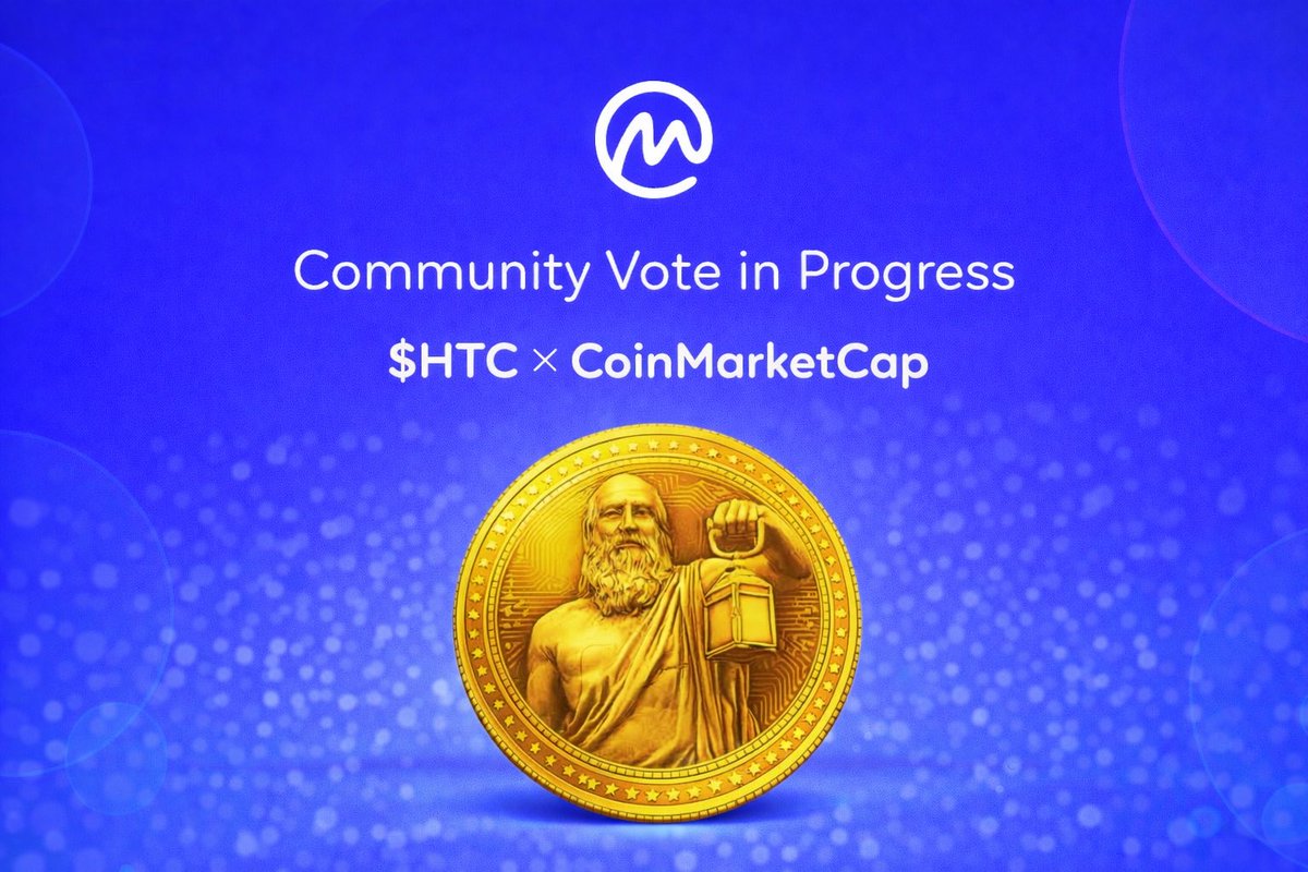 I’ve just taken part in the community vote for the $HTC listing on CoinMarketCap.🔥

Feels like a key moment for $HTC — we’re really close now and every vote matters. 
tr.ee/coinmarketcaph…

The community activity around $HTC is growing fast, and this kind of support can