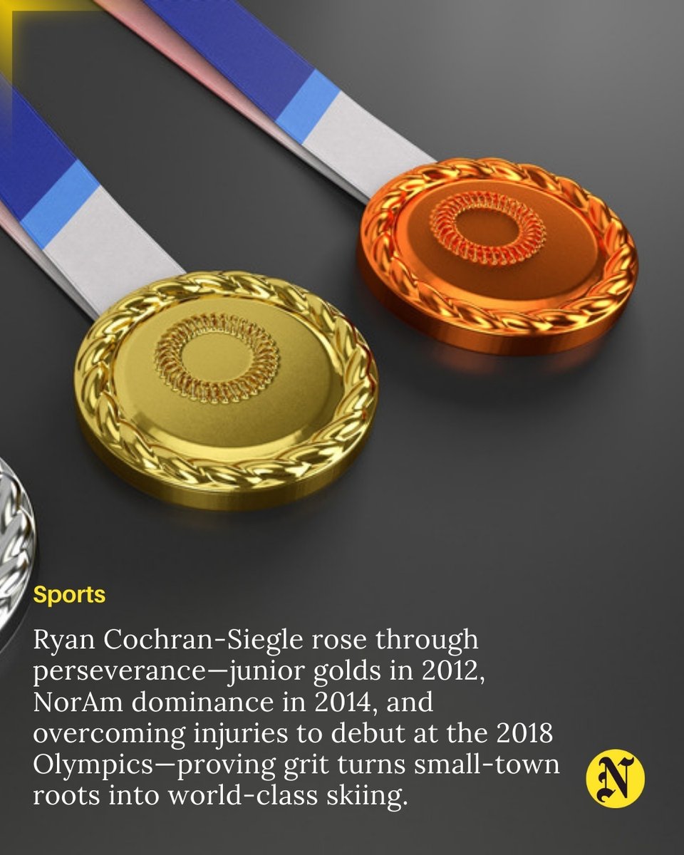 nibsnetwork's tweet photo. Ryan Cochran-Siegle's journey is more than just skiing; it's a testament to resilience, grit, and the unwavering pursuit of dreams! Olympic gold in Milano–Cortina 2026, Ryan embodies the spirit of American determination. 
#RyanCochranSiegle #Olympics https://t.co/BBj8HfW8Zt
