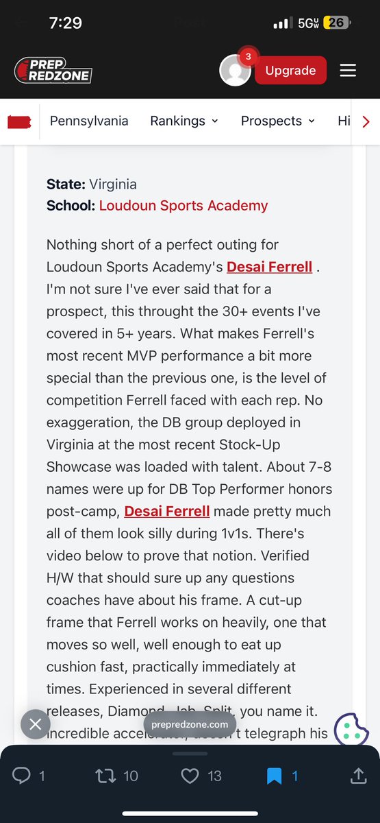 Desai Ferrell tweet media