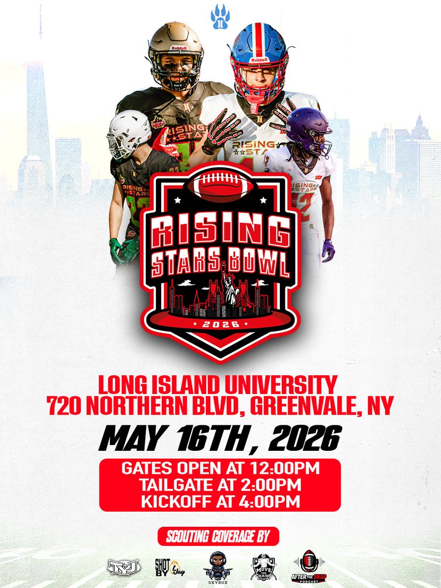 The Stage Is Set ✅ #RisingStarsBowl