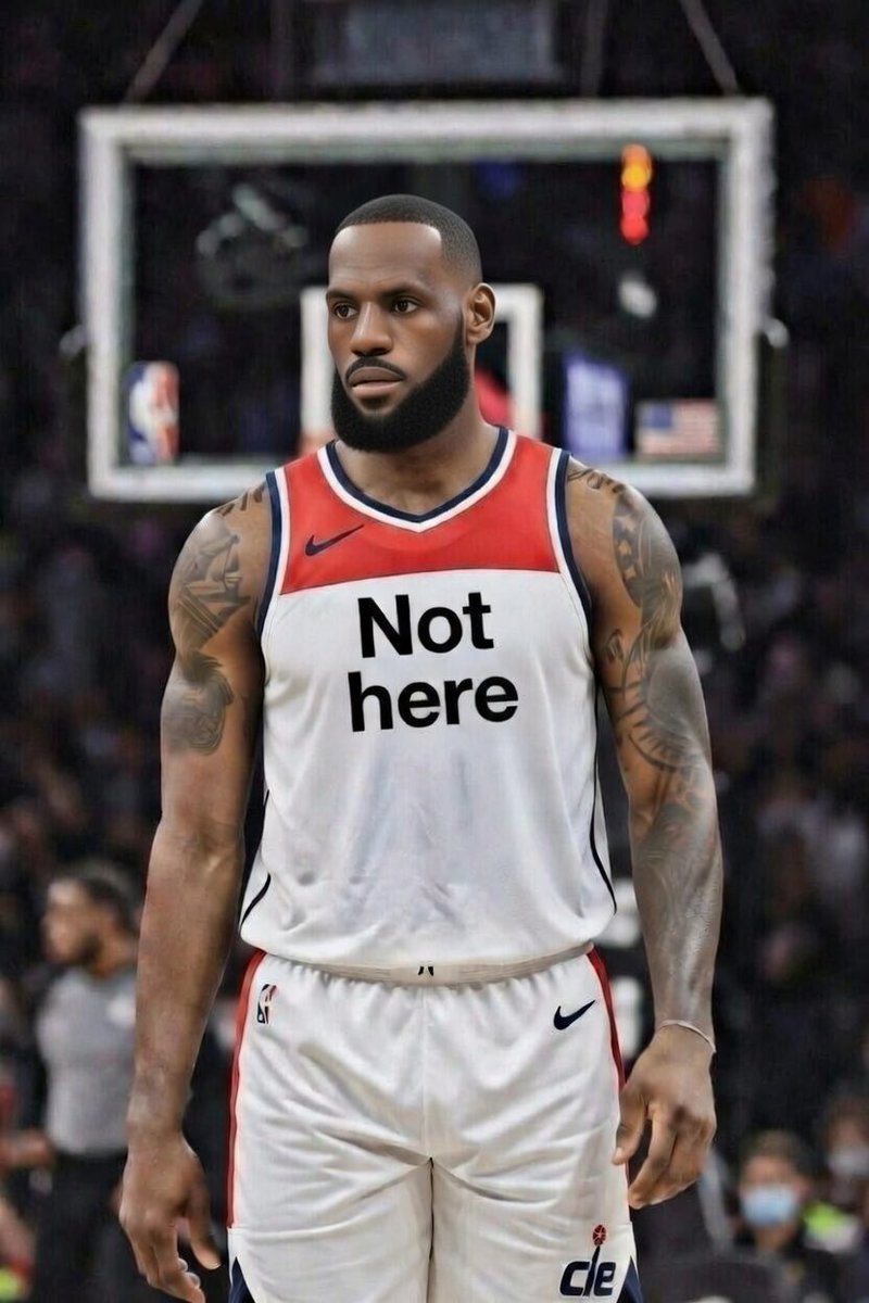 No WE don’t want Lebron James.

Wizards fans don’t start that shit.