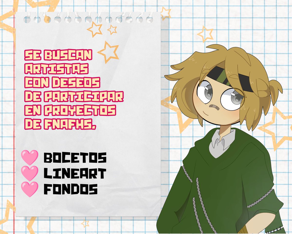 #fypシ #FYP #FHS #FNAFHS #ArteYArt #fhs #fypviraltwitter #fyppppppppppppppppppppppp

Requisitos, divertirte, ser tu mismo pero no grosero y saber hacer el estilo de fnafhs (en esta serie no hay fechas ni tiempo límite lo cual permite comodidad).