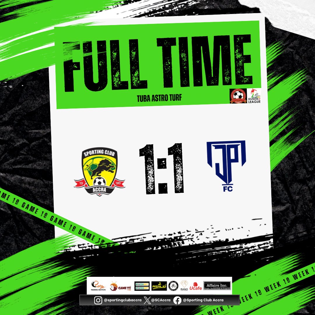 Full-time from MD19. ⚖️