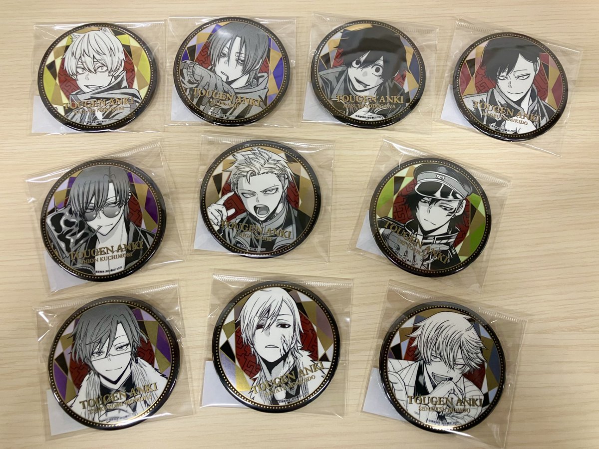 桃源暗鬼 TSUTAYA 缶バッジ 桃裏楔 26点 桃源暗鬼 桃裏楔 TSUTAYA 桃井戸颯 BIGメタリック缶バッジ 桃源暗鬼 秋田書店 TSUTAYA