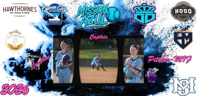 Mission_Azul's tweet photo. 🚨 Player Intro 🚨
Meet Josephine Welch (2029) - she’s always locked in, fired up, and leading the way! 🔥 Shes one of our 2026 captains who brings the heat in the circle, confidence on the field, and heart for the team - big pitches and bigger plays.  💙🥎 @JosephineW2029 https://t.co/n8dXFeLkpf