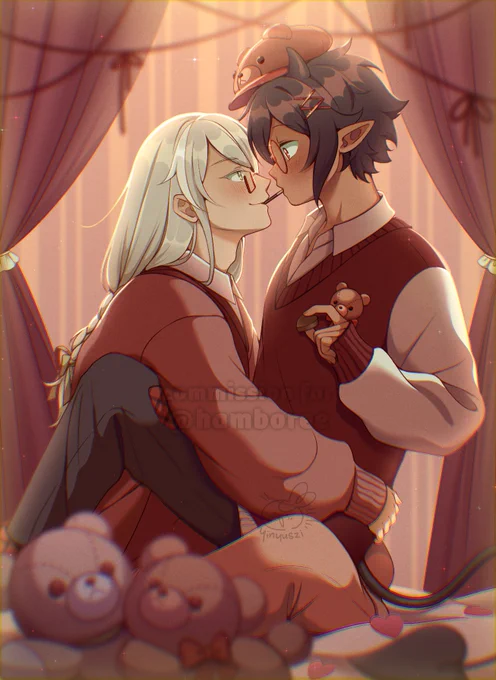 valentine's commission for @/hamboree