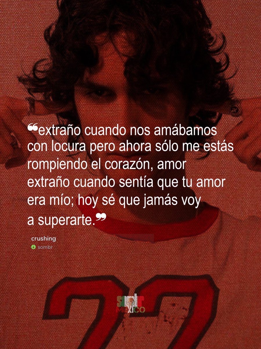sombrmx's tweet photo. El anhelo de #sombr en 'I Barely Know Her'

I Barely Know Her no es sólo el título del álbum, sino la idea que lo atraviesa por completo: ese anhelo de amar a alguien que en realidad nunca termina de ser tuyo.

────୨ৎ──── https://t.co/HlDzlVTYfg