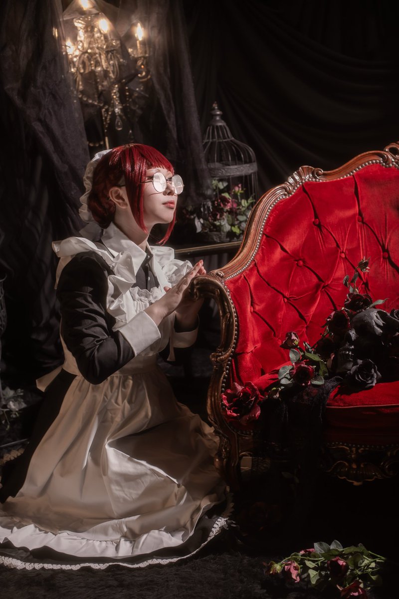 16iro__cos's tweet photo. ⚠︎Cosplay
黒執事 / メイリン
※ヒースフィールド男爵邸メイド服

📷´-▶︎ @isumi_coscame https://t.co/2TfDDOHbZl