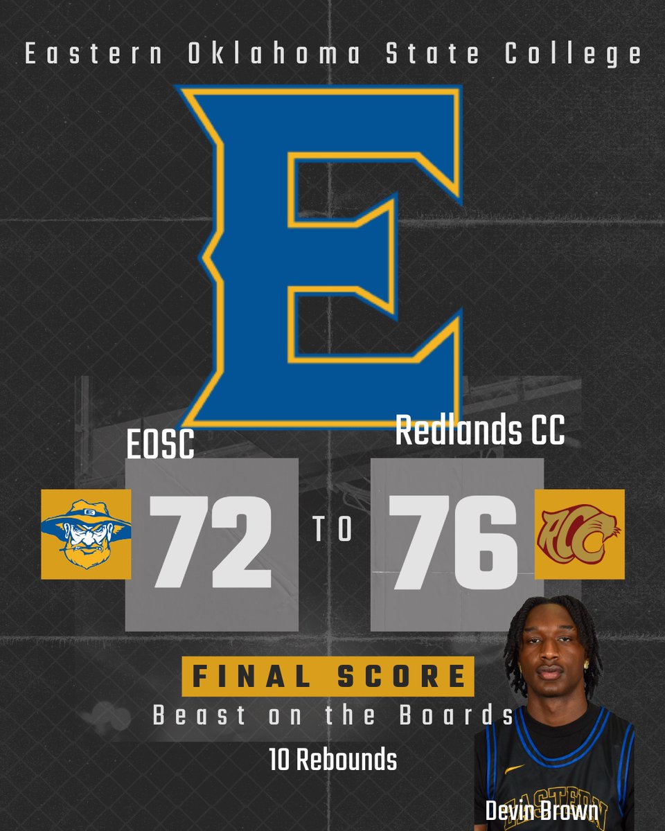 EOSC Men's Basketball tweet media