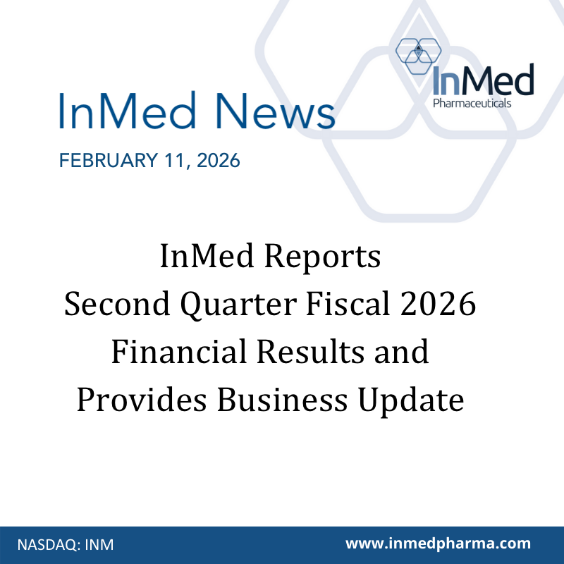 InMed Pharmaceuticals tweet media
