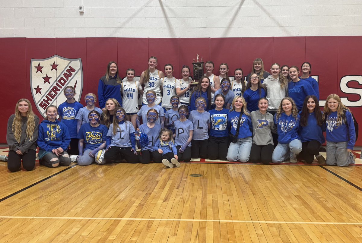 Philogirlsbball's tweet photo. Congratulations Philo 8th grade on an undefeated Back-to-Back MVL Championship! @AthleticPhilo @PhiloAD @FranklinLocal #THEELECTRICWAY #TheFutureIsBright https://t.co/Bpvt64gTVb