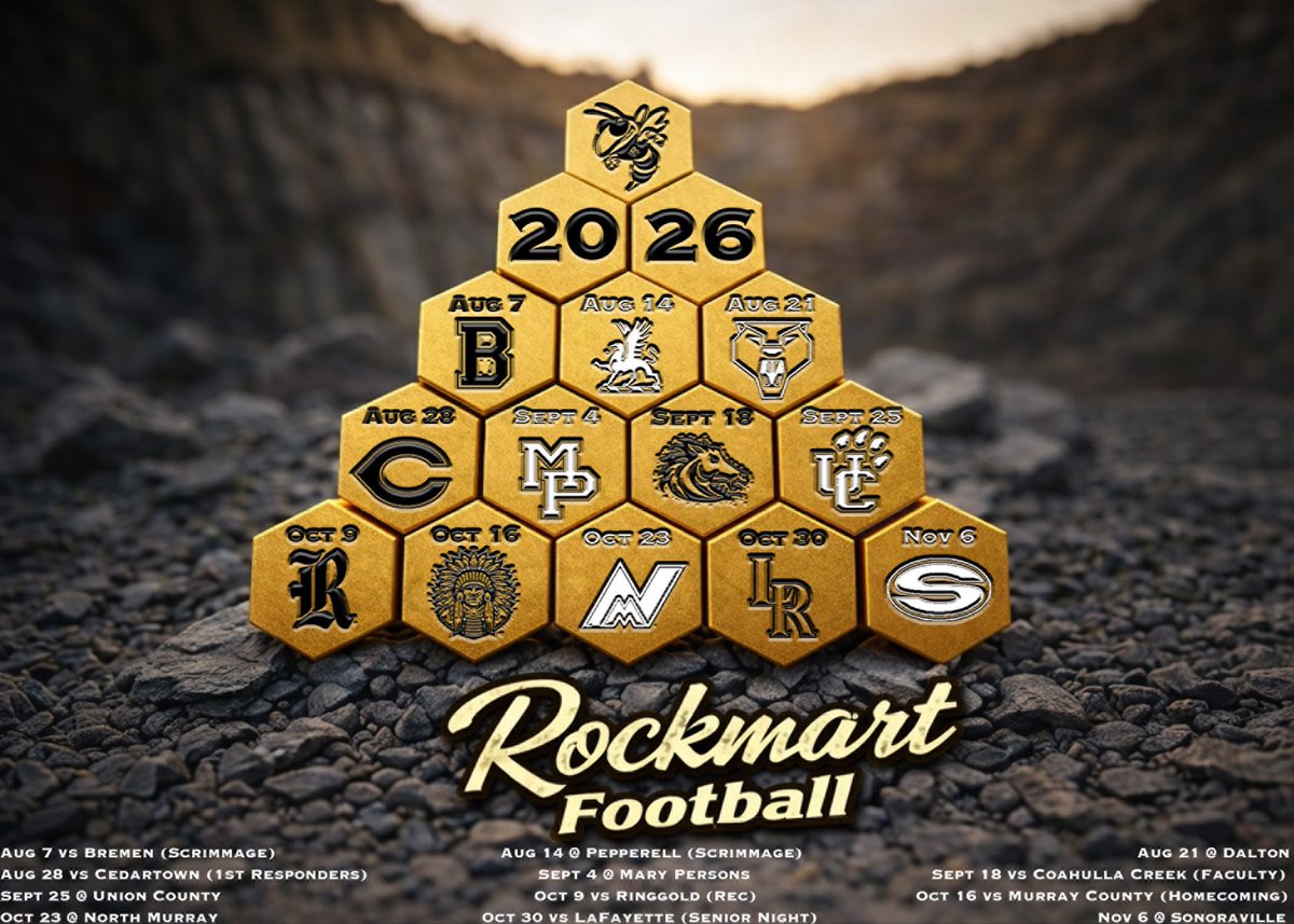 Rockmart Football tweet media