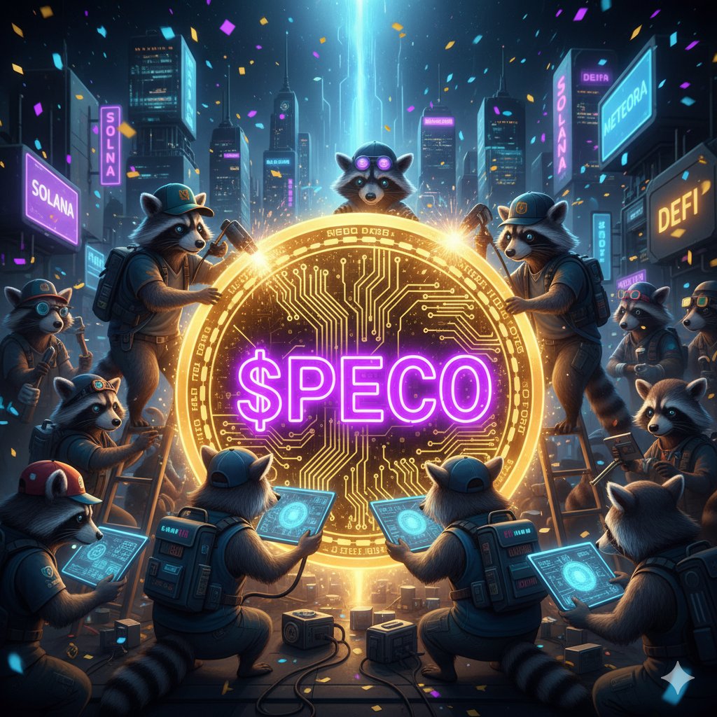 PedroRacoonCoin's tweet photo. @coingecko The next meta isn't a category, it's RELENTLESS AUTHENTICITY. 🦝 $PECO is proving that 100% organic communities with professional execution are the true alpha on Solana.

Zero leeches, pure hustle. Check why the burrow is the next big thing! 👇🚀#Solana #PECO #CoinGecko #NextMeta https://t.co/99fVN4OtFE