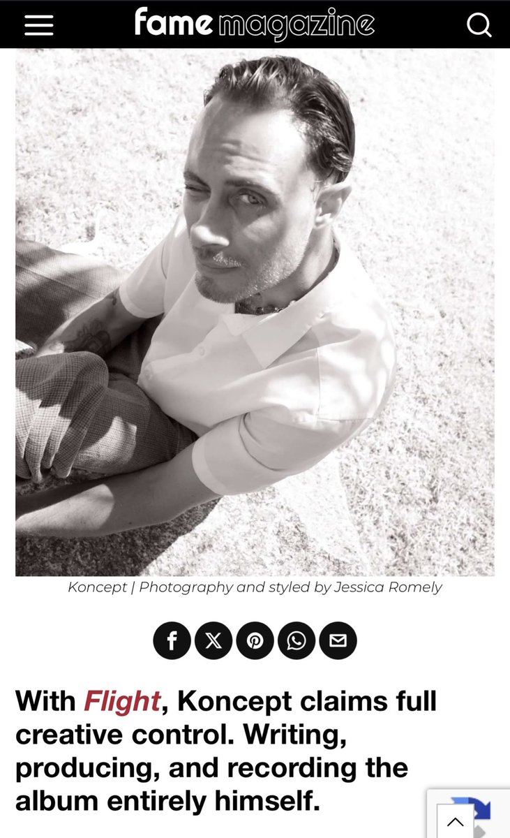 koncept's tweet photo. NEW INTERVIEW WITH FAME MAGAZINE
https://t.co/PxUaRgeQKl https://t.co/6McK1LcH4a