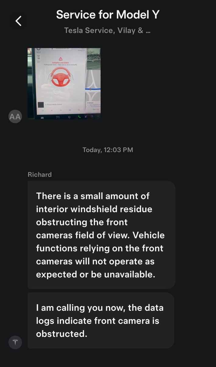 vilay's tweet photo. Tesla is a week old and already needs to be serviced. At least my new office is big, plus I get snacks and coffee. (I would trade it all to get FSD reinstated though) https://t.co/1tROmPOHct