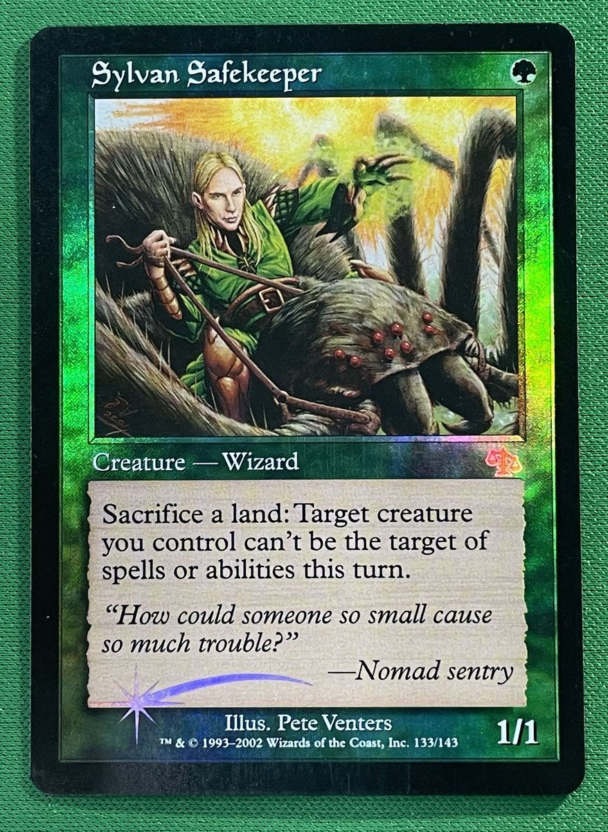 商品紹介】#mtgfoil 【Foil】(JUD-RG)Sylvan Safekeeper/森を護る者