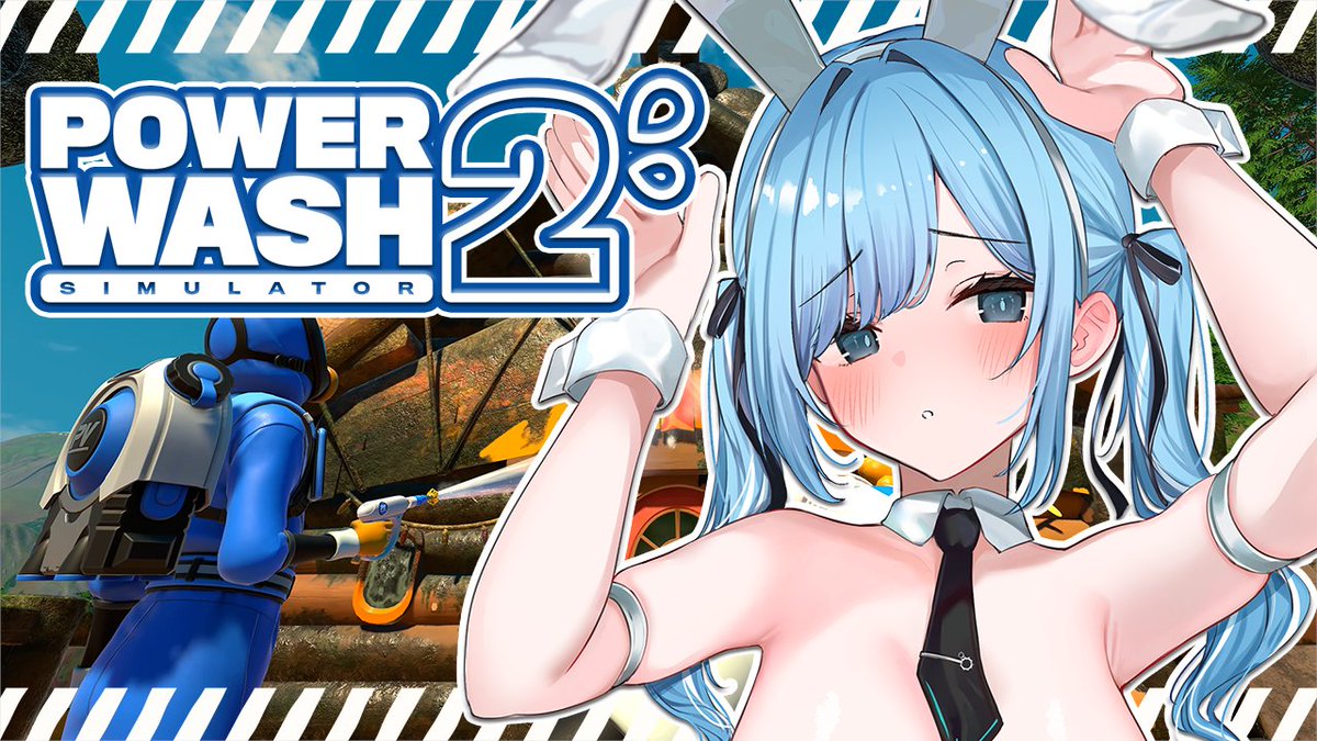 ⏰02/12 22:00〜
PowerWash Simulator 2💙゛

✧••┈┈┈┈••✧••┈┈┈┈••✧

のどを労わりとことんまったりチル🧼

⚙️待機所
youtube.com/live/04H-PYkSv…

#VTuber #とおのーと