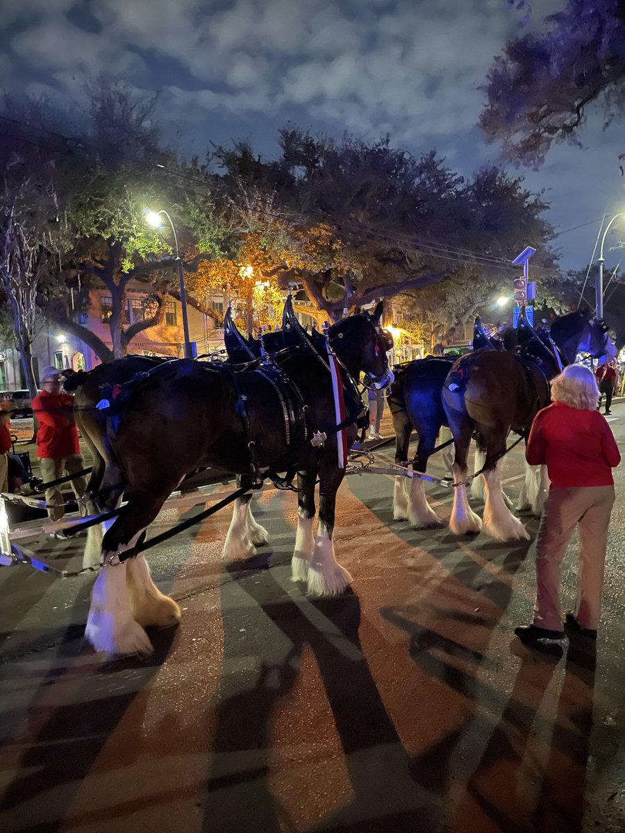The Clydesdales are here.
