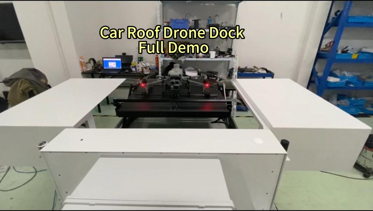 HeishaTech's tweet photo. HEISHA DCAP MINI | Vehicle-Mounted Drone Dock Auto Charge &amp; Recovery https://t.co/yZ7EB0Pwff via @YouTube https://t.co/GJAdZRpbyj