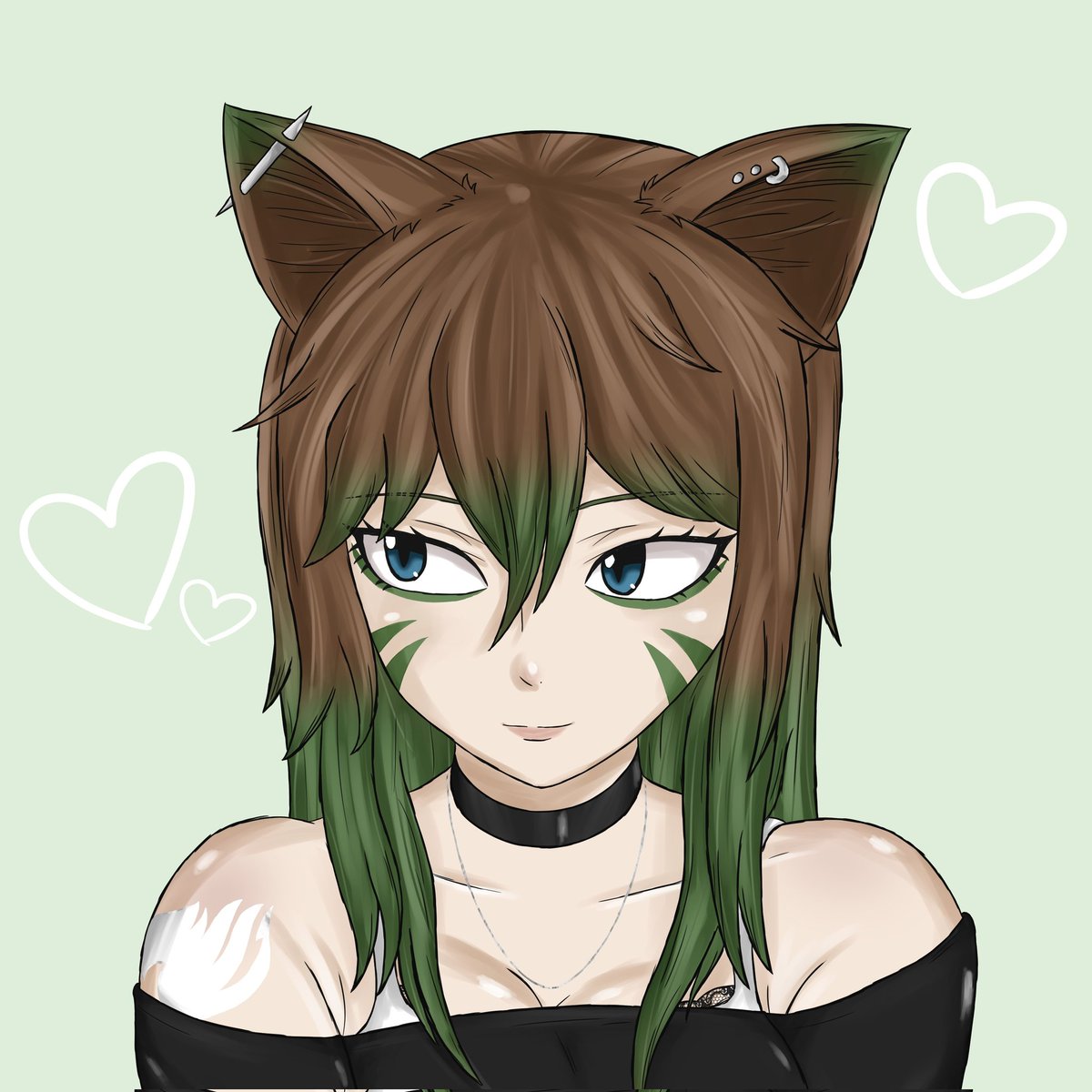Lyra_Moon2's tweet photo. New art!

My oc in Fairy Tail artstyle! 💚✨

#fairytail #hiromashima #oc #originalcharacter #art https://t.co/vXIlGignTK