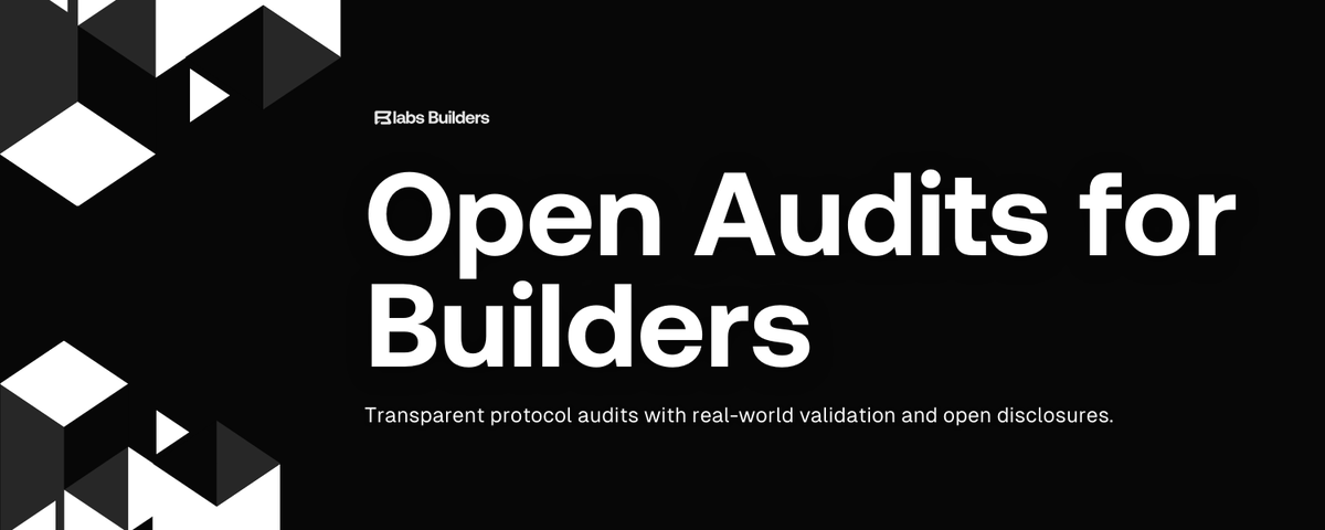 Open Audits for Builders: A Technical Framework for Transparent Protocol Security