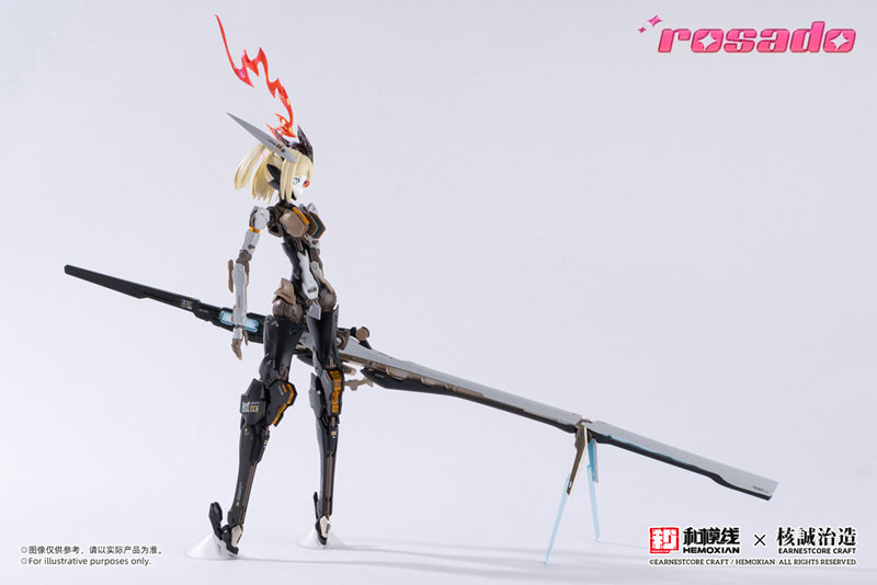 Nin_Nin_Game's tweet image. Mechanical grace in bloom 🌸

rosado Project RS-03 Starflower Lily MK3 1/10 Plastic Model by Earnestcore Craft delivers sleek armor design, sharp detailing, and dynamic build potential.
Pre-order now 👉 bit.ly/3Oe6bSU

#RosadoProject #StarflowerLily #PlasticModel
