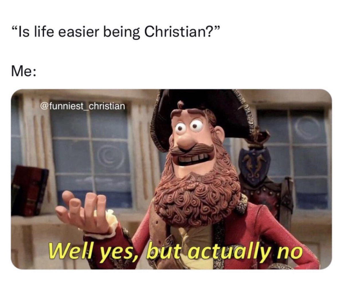 Christian Memes and Puns tweet media
