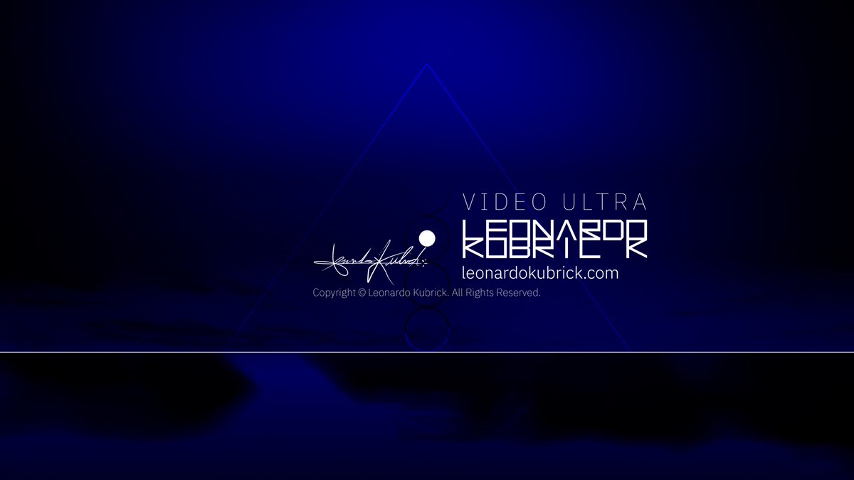 SGraphica's tweet photo. "LEONARDO KUBRICK Photographer &amp; Audiovisualist". @LeonardoKubrick 

On this project I did a 2D corporate element. {SG} En este proyecto diseñé un elemento corporativo 2D vectorial.

{-©GraphicSymptoms-}

#graphicsymptoms #blueaesthetic #pyramids #surreal https://t.co/hhO1xWFS3h