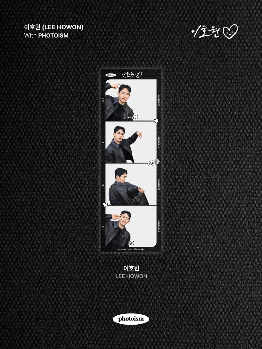 photoism_kr's tweet photo. PHOTOISM X 이호원
ARTIST FRAME OPEN !

못하는 게 없는 매력 부자: 이호원 😎

이: 이번 생은 성공했다
호: 호원이 프레임 떴으니까
원: 원 없이 셔터 누를래! 📸🔥

포토이즘에서 이호원과 함께
소중한 추억을 남겨보세요 📸

📅 26.02.13 – 26.03.06

ONLY IN PHOTOISM https://t.co/4nNyY8PiFO