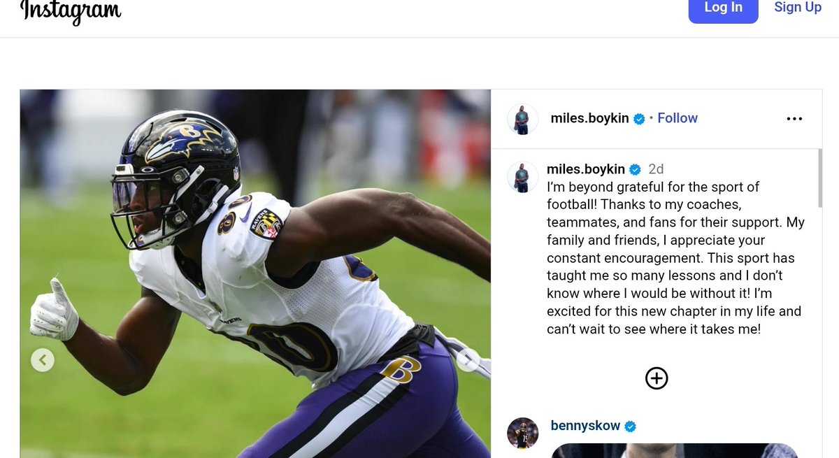 Well we'll well.
End of an era.
#RavensFlock