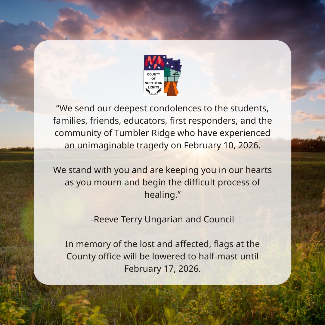 Such a tragic and senseless act.  We stand with the residents of <a href="/TumblerRidgeBC/">Tumbler Ridge, BC</a> <a href="/CofNLights/">County of Northern Lights</a> 💔