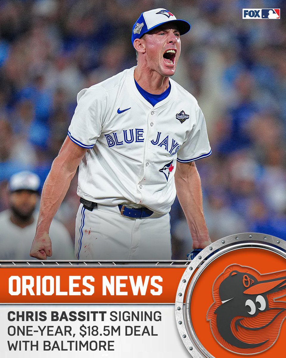 The Orioles are signing Chris Bassitt to a one-year contract, per multiple reports