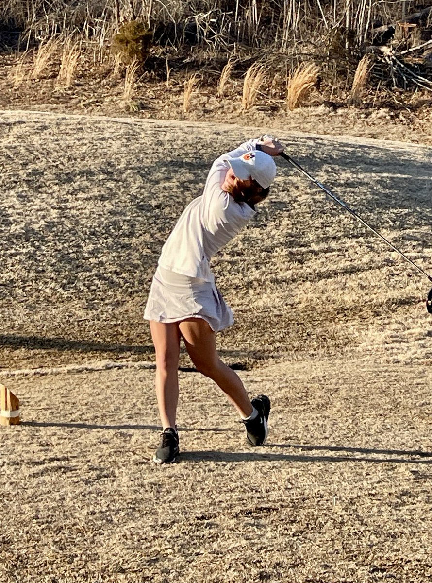 On course practice today!  #GoMilliGolf!