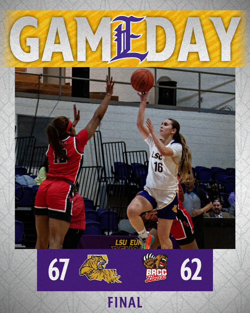 Edurne Diaz shoulders the load to help LSUE claw out of a second half hole, taking a 67-62 road win at Baton Rouge CC.  Diaz sparks the Bengals with a 15-0 run BY HERSELF to give LSUE the lead for good in the 4th.  Bengals are in Shreveport on Saturday.

#FullGeaux
#GeauxBengals