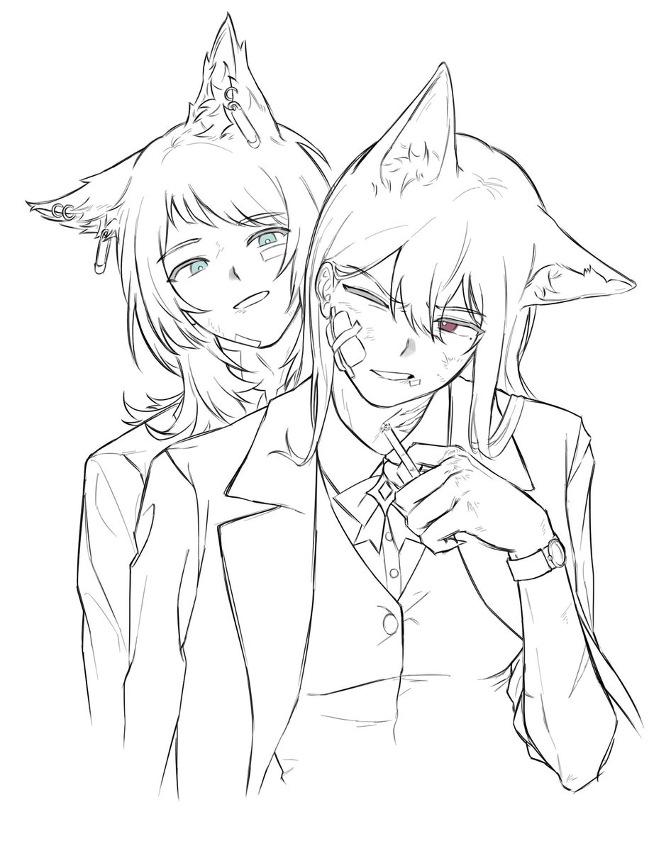 #うみたき
내 늑대들..
